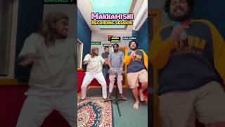 Makkamishi Song Recording Session🤣🤣 vikkals shorts [upl. by Ruthi567]