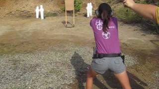 Tori Nonaka 14 USPSA Classifiers 2009 [upl. by Norbel852]