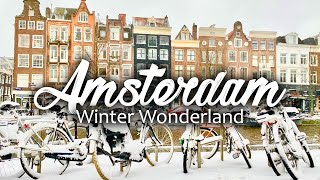 Why You Should Spend Your Winter In Amsterdam  Wanderlust [upl. by Enahc]