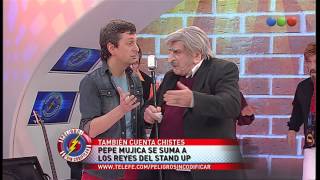 Reyes del stand up con Pepe Mujica Búsqueda Laboral solteros  Peligro Sin Codificar [upl. by Nedyarb217]