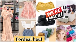 We are Back with Huge Fordeal Shopping Haul Baby dresses Kitchen Organizer’s amp Accessories Review [upl. by Yanel]