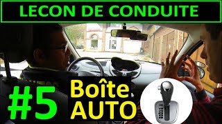 Boite AUTOMATIQUE  Leçon de conduite 5 BILAN [upl. by Marra]