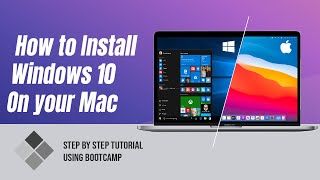 How to install Windows 10 on your Mac  Tutorial 2021 [upl. by Haela]