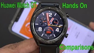 Huawei Watch GT 2 Weeks Battery Life Comparison to Ticwatch S2 Pro amp Samsung Galaxy Watch [upl. by Nimoynib329]