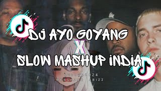 DJ AYO GOYANG X SLOW MASHUP INDIA SELOWED AND REVERB REBORN 2024 MENGKANE ABISS [upl. by Enilrae529]