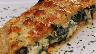 Super Delicious Salmon Wellington Recipe  How To Make Salmon Wellington [upl. by Renelle]