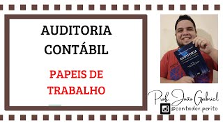 AUDITORIA CONTÁBIL Papeis de Trabalho [upl. by Nimaynib]