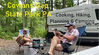 Cowans Gap State Park PA Cooking Hiking Planning Travel amp Camping Adventure wWandering Out Yonder [upl. by Brnaba]