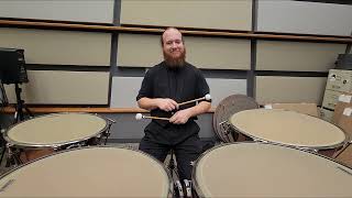 How to Control Articulation on Timpani [upl. by Doehne305]