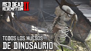 Red Dead Redemption 2  Huesos de dinosaurio  Jeshua Games [upl. by Cailly]