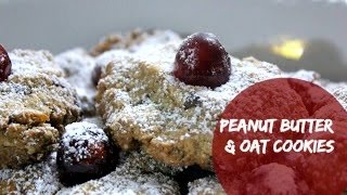 Peanut Butter and Oat Bran Cookies [upl. by Nibor]