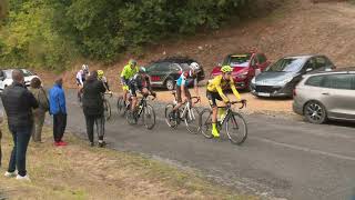 Retour sur la victoire de Bouhanni à ParisChauny devant les Picards Démare et Barbier [upl. by Ynolem]