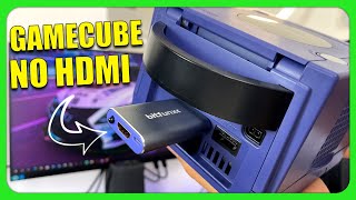 COMPREI O ADAPTADOR HDMI MAIS BARATO PARA GAMECUBE DOL001 [upl. by Akcirre]