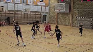 HA U15 Älmhult Beasts Basket vs Bankeryd Basket 20241005 [upl. by Lipski]