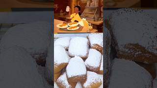 Tiana’s Beignets from Princess amp the Frog disneyfood beignets baking [upl. by Nsaj208]