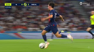 Vitinha Showing his QUALITY Against Lyon [upl. by Linson]