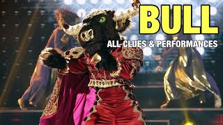 The Masked Singer Bull All Clues Performances amp Reveal [upl. by Viridi888]