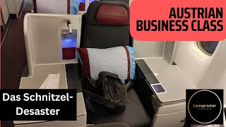 Austrian Airlines Business Class  Das fliegende Kaffeehaus [upl. by Aryaz]