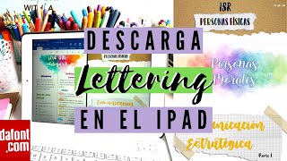 Cómo usar fuentes de Dafont en el IPad iPhone o tablet [upl. by Notffilc326]