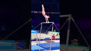 Antwerp 2023 Shoko MIYATA 🇯🇵 gymnast unevenbars worldchampionship [upl. by Amsden]