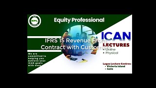 IFRS 15 Revenue from contract with customers Class 1 [upl. by Jez]