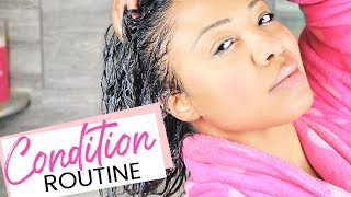 Deep Conditioning Dry Relaxed Hair  WINTER RELAXED HAIR CARE [upl. by Anyr]