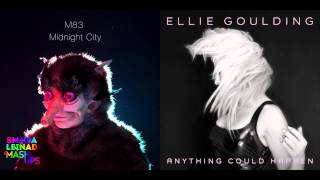 M83 vs Ellie Goulding  Anything Could Happen At Midnight [upl. by Dianthe]