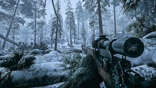 Battle of the Bulge The Ardennes  Call of Duty WW2  4K [upl. by Annalee]