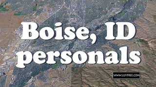 Personals Boise Craigslist [upl. by Adraynek]