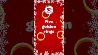 12 Days of Christmas with lyrics 💃 Christmas SING ALONG Merry Christmas 🎵🎄 12daysofchristmas [upl. by Salba]