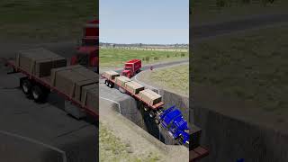 Truck vs Giant Pit 3 [upl. by Alywt]