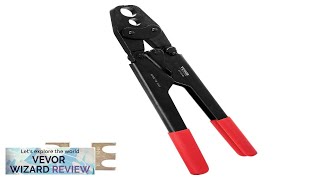 VEVOR PEX Crimping Tool Dual Head Combo PEX Crimper Tool for 12quot Review [upl. by Nived]