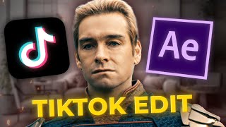 HOW TO Make A TikTok Edit I After Effects Tutorial [upl. by Onibla]