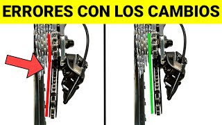 ESTOS ERRORES HACEN QUE TU BICICLETA NO CAMBIE BIEN 🚲 SALUD CICLISTA [upl. by Nagad535]