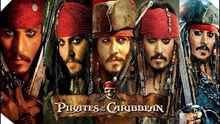 All Pirates of the Caribbean Saga Trailers 2003  2017 [upl. by Aydne]