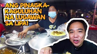 BEST STREET LUGAW in LIPA LUGAW OVERLOAD amp STREET FOOD Trip  Jayzar Recinto [upl. by Aklog522]