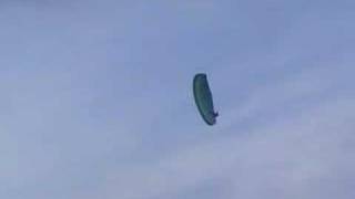 paragliding wingover goes wrong [upl. by Hasen836]