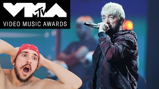 Eminem “Houdini” Live Performance MTV VMAs 2024 REACTION eminem vmas vmas2024 [upl. by Ludwig]