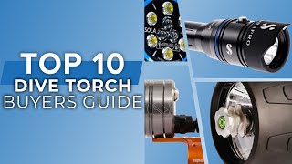 Top10 Dive Torch Buyers Guide scuba top10 [upl. by Yhtrod]