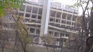 TCU stadium implosion  CLOSE UP [upl. by Buatti]