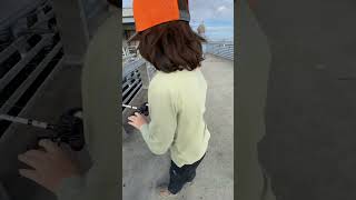 Fishing at shelter Island pier San Diego Subscribe Fishing [upl. by Alfonse]