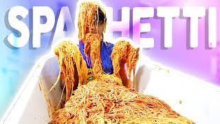 SPAGHETTI BATH CHALLENGE [upl. by Nyla]