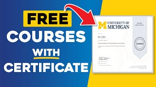 FREE Online Courses with FREE Certificates [upl. by Timotheus338]