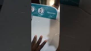 How to Use Hisense Washing Machine  Hisense WSJA751 Part 3 [upl. by Zales]