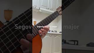 Segovia scales E major guitar [upl. by Cassaundra996]