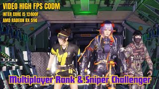 CODM J4F Multiplayer Rank amp Sniper Challenge  2K Ultra Graphics Gameplay [upl. by Georges]