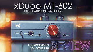 xDuoo MT602 Tube Headphone amplifier  REVIEW [upl. by Adamok]