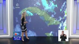 El Tiempo en Cuba aisladas lluvias [upl. by Senalda]