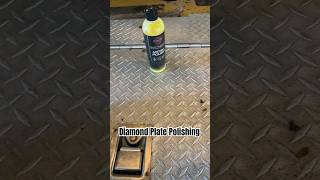 How do you polish diamond plate metalpolishing metalfinishing trucking detailing diamondplate [upl. by Couchman572]