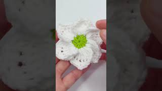 🌷🌷🌷Crochet 6 Petals Flower [upl. by Airotkiv]